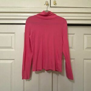 J.Crew Pink Tissue Turtleneck - Size L